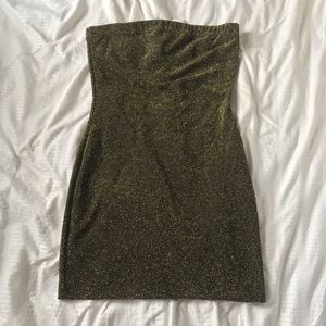 Forever 21 Glitter Bodycon Dress
